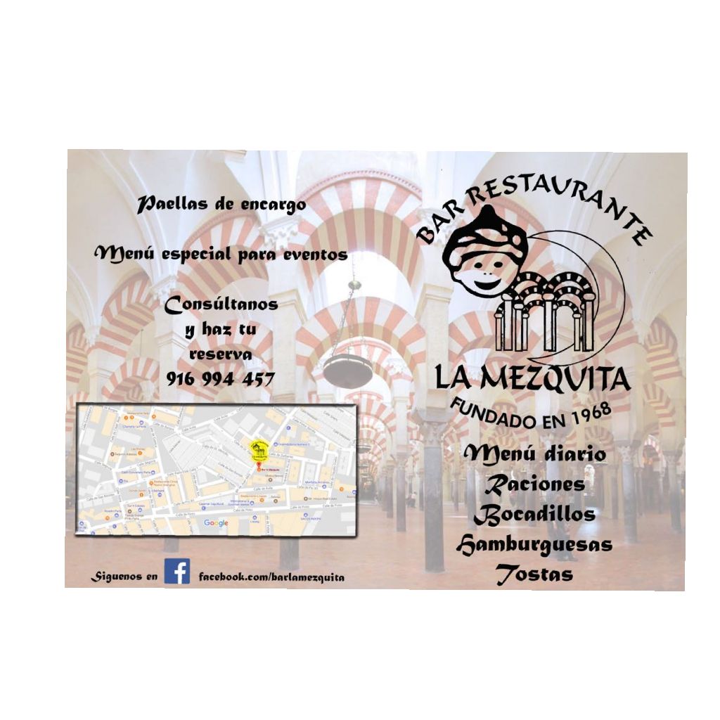 Bar la Mezquita — Carta