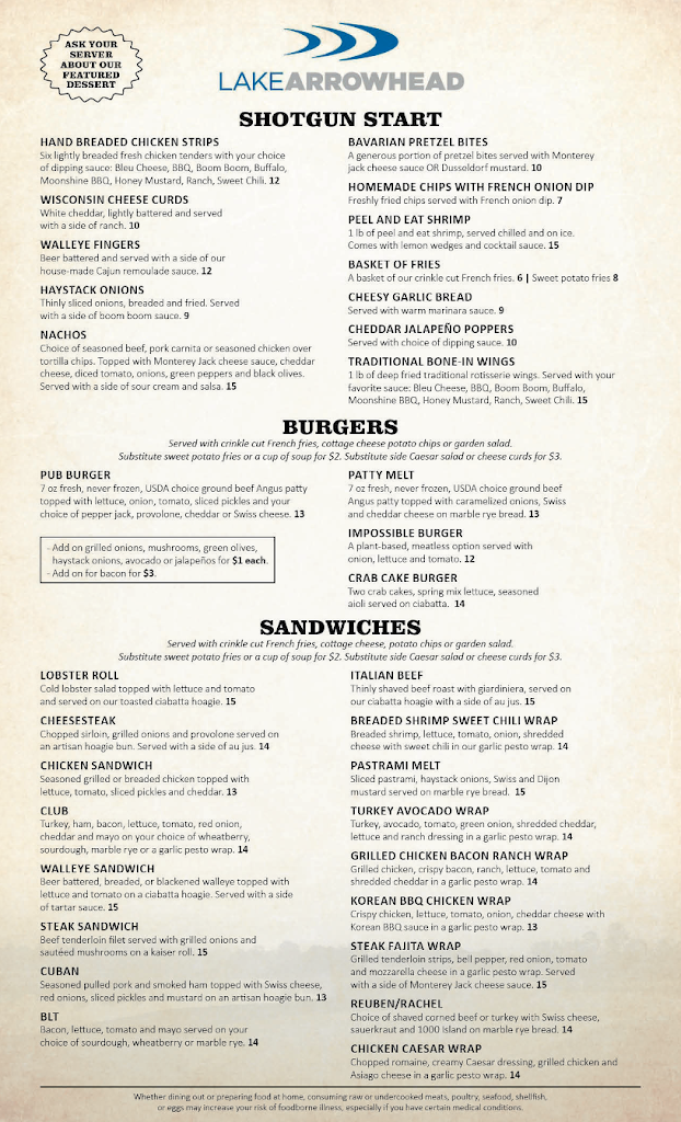  Greenside Grille at Lake Arrowhead