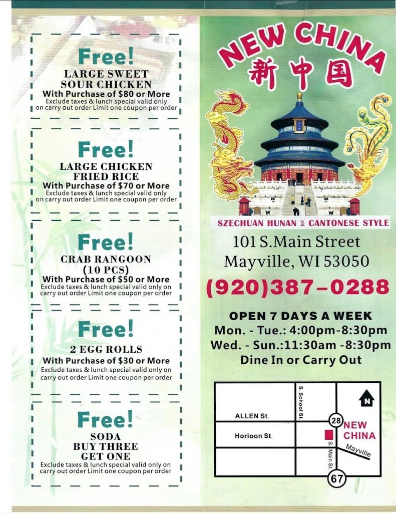  New China Restaurant