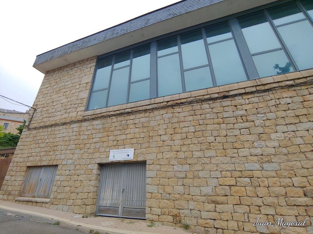 Instalaciones termicas de biomasa de Las Navas del Marques.