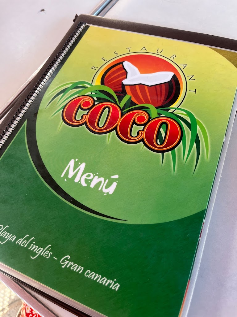 Bar Coco — Carta