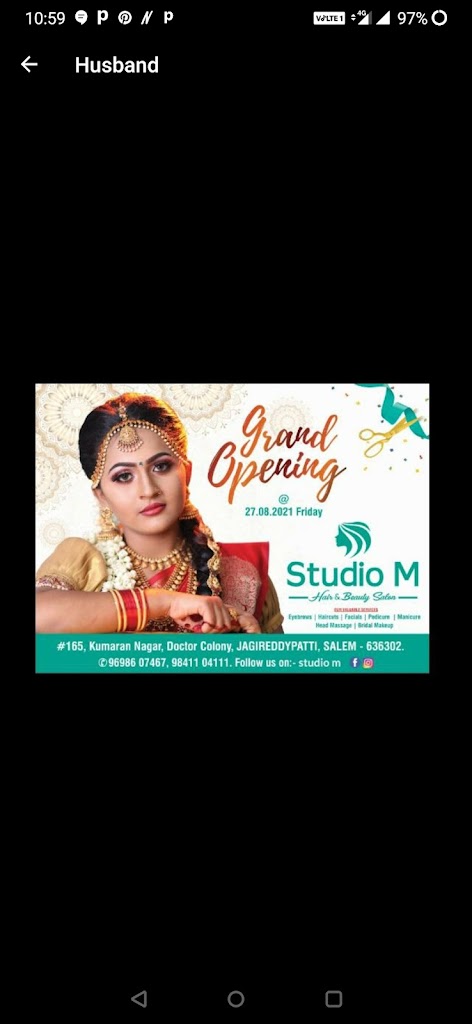 Studio M Unisex Salon Bridal