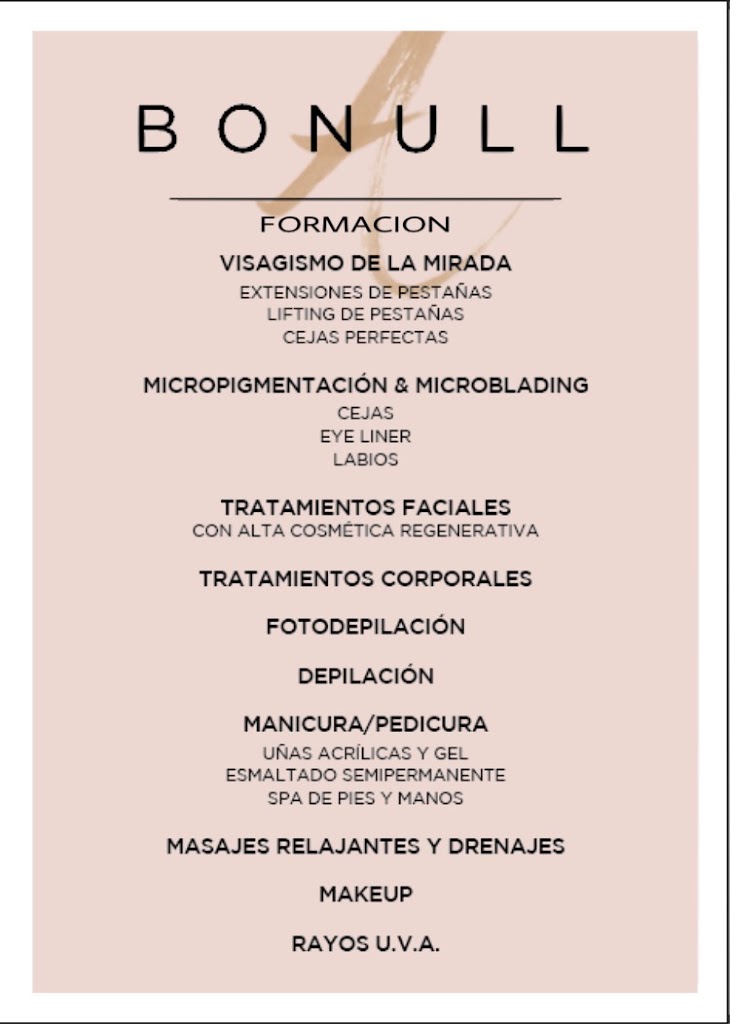 Angela Bonull | Centro estetico — Carta