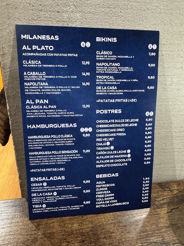 Reketepizza — Carta