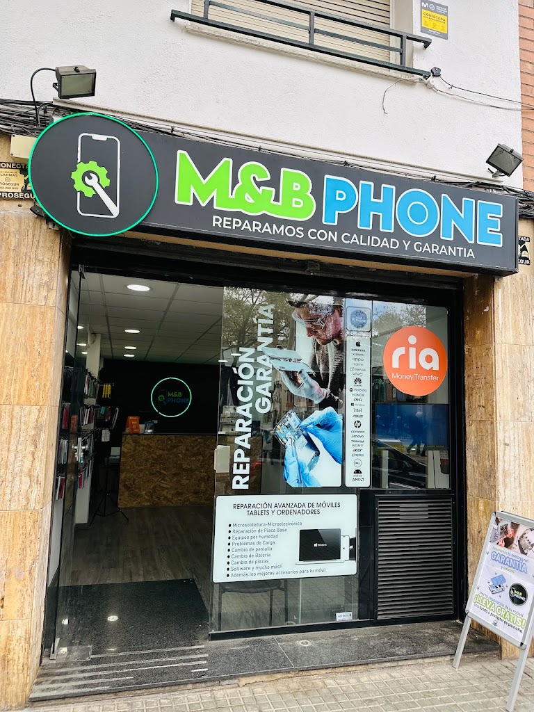 M&B Phone — Exterior