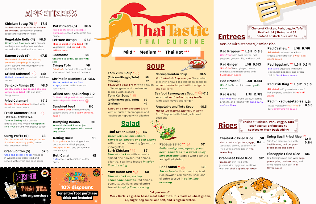 Thaitastic Thai Cuisine