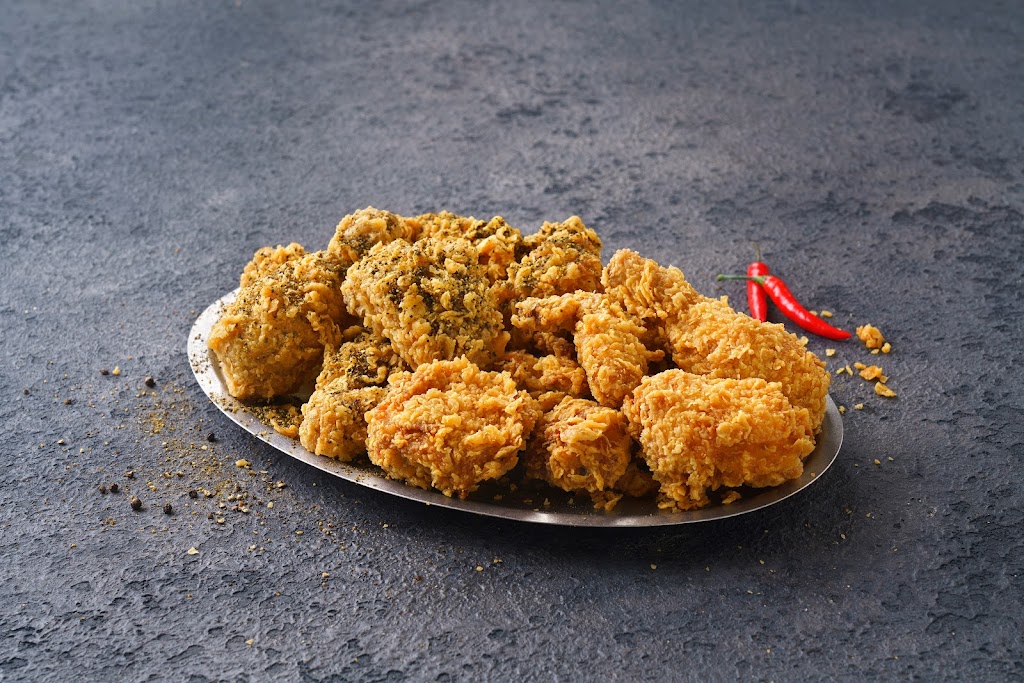 Crispy fried chicken