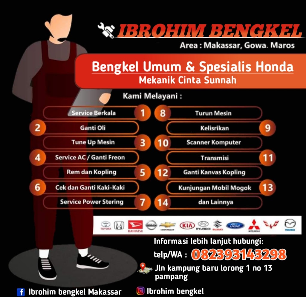 IBROHIM BENGKEL MOBIL PANGGILAN 24JAM