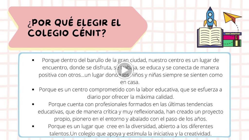 Colegio Concertado Cenit (Ed Infantil y Primaria) — Videos