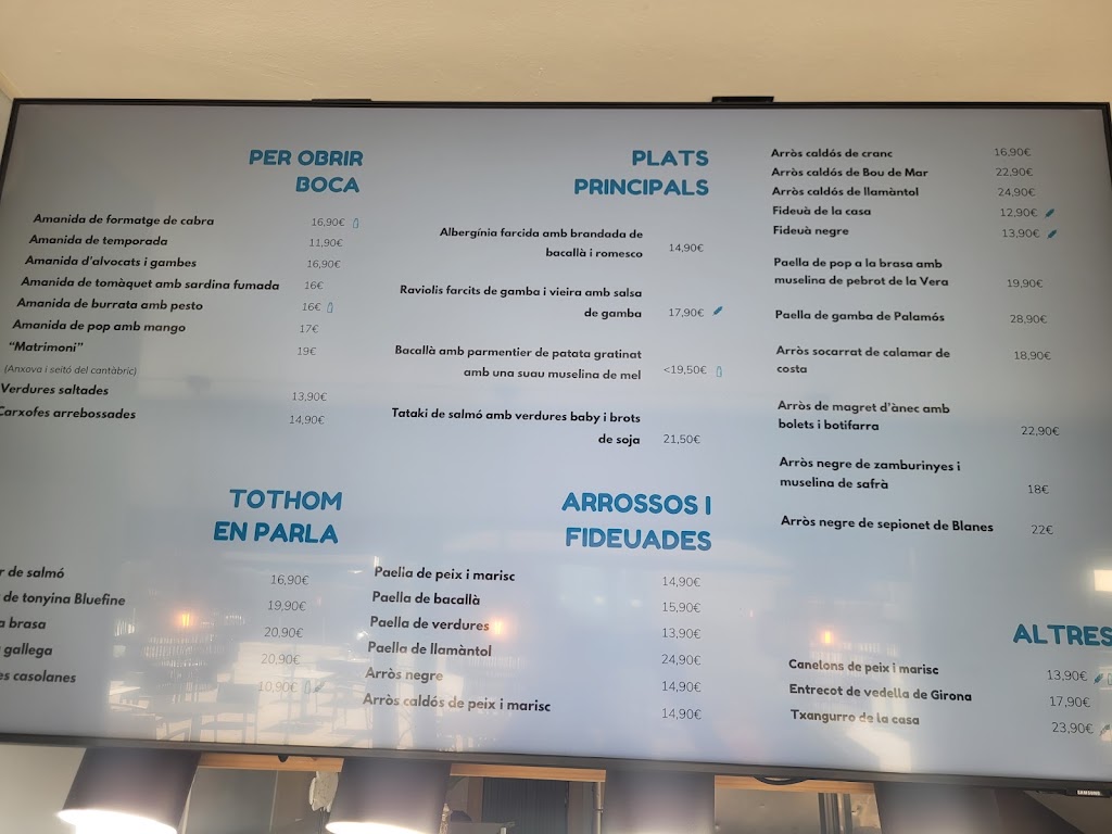 Octopus Pompeu Fabra — Carta