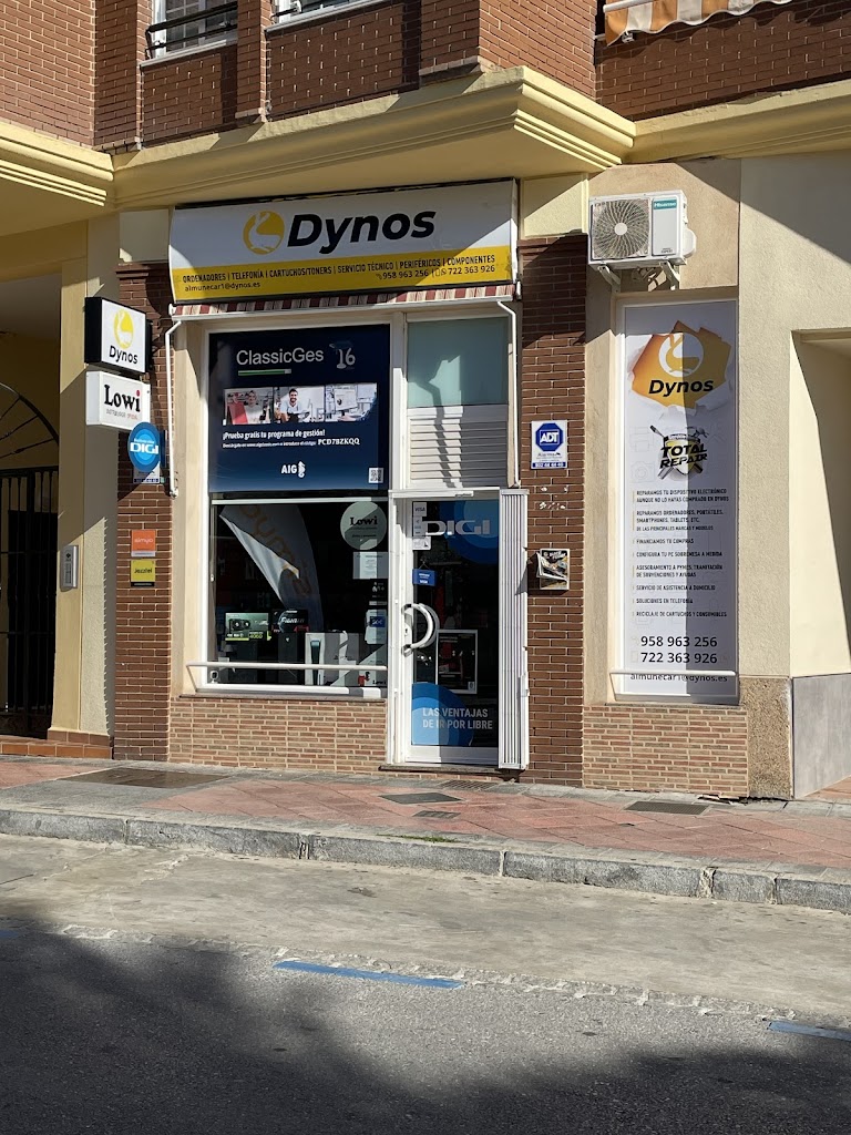 Dynos Almunecar - Informatica y reparaciones - Distribuidor oficial Digi - O2 - Simyo - Lowi - Jazztel - Masmovil - Pepephone