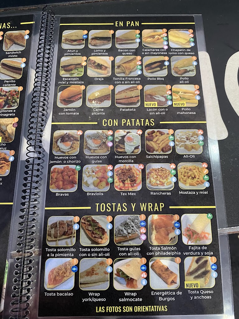 Bar Kaligula's Getafe — Carta