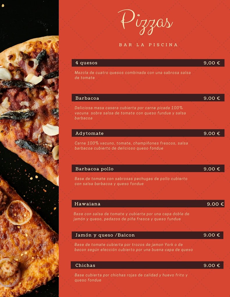 Burger Bar La Piscina — Del propietario