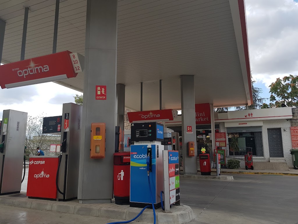 Estacion de servicio Cepsa — Exterior