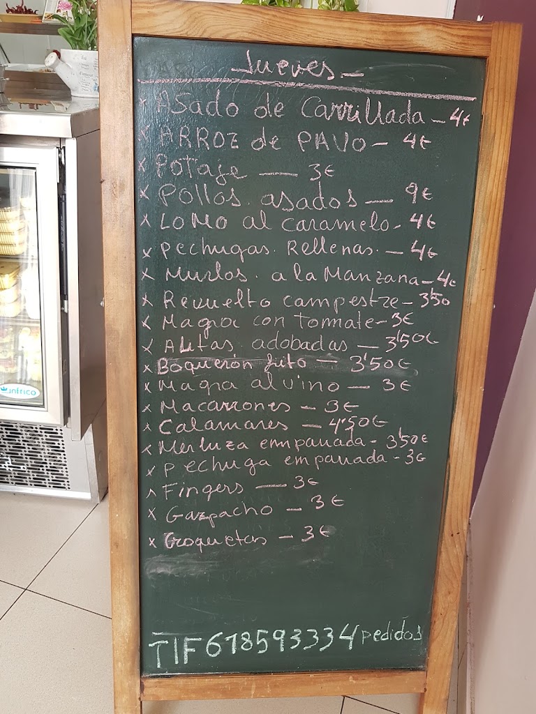 Comidas Para Llevar Como en casa — Carta