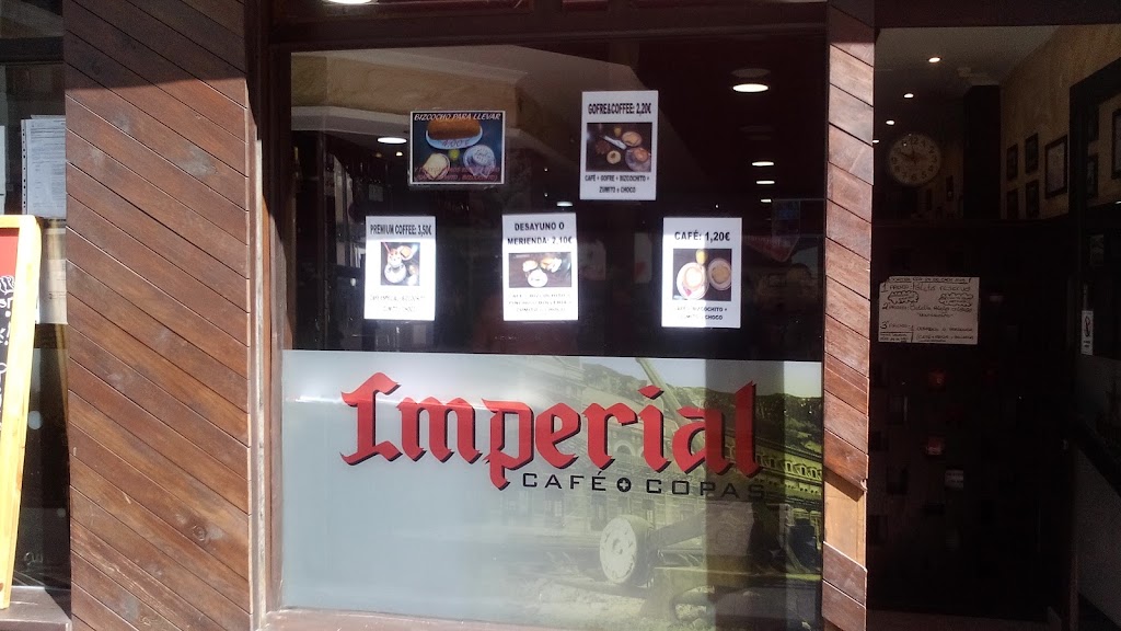 Cafes y Copas Imperial — Carta