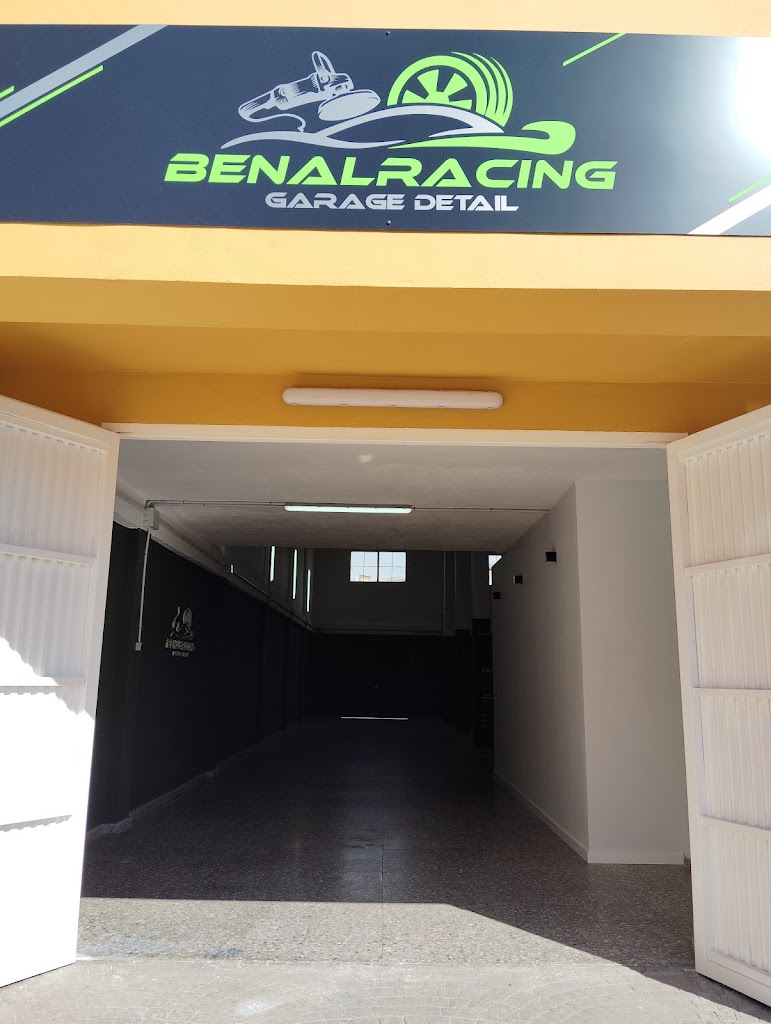 Benalracing Garage Detail — Exterior