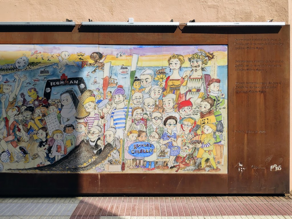 Interpretacio artistica de Calella