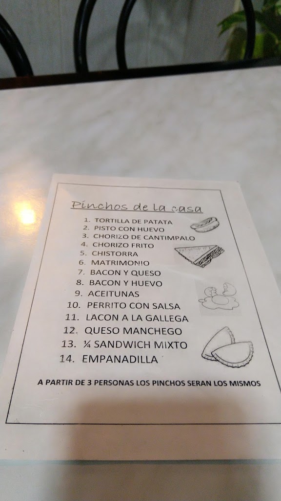 Hamburgueseria Ginebra — Carta