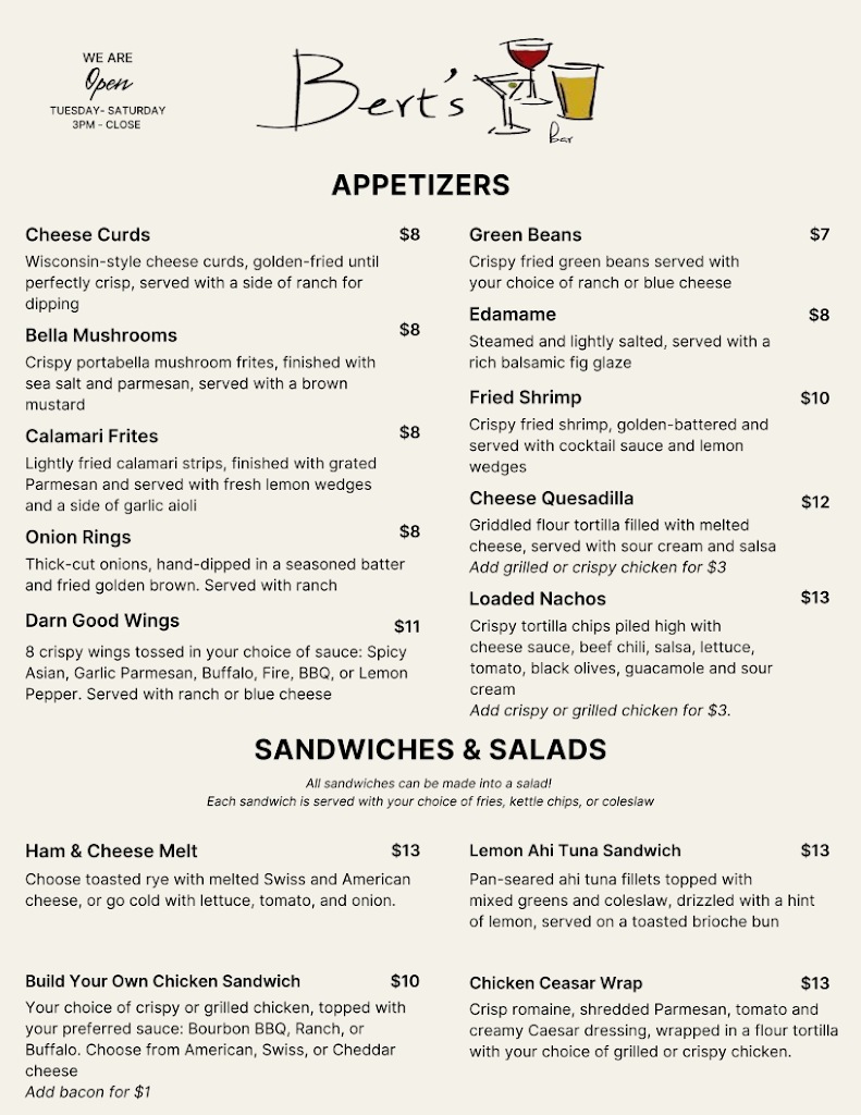  Bert's Bar & Grill