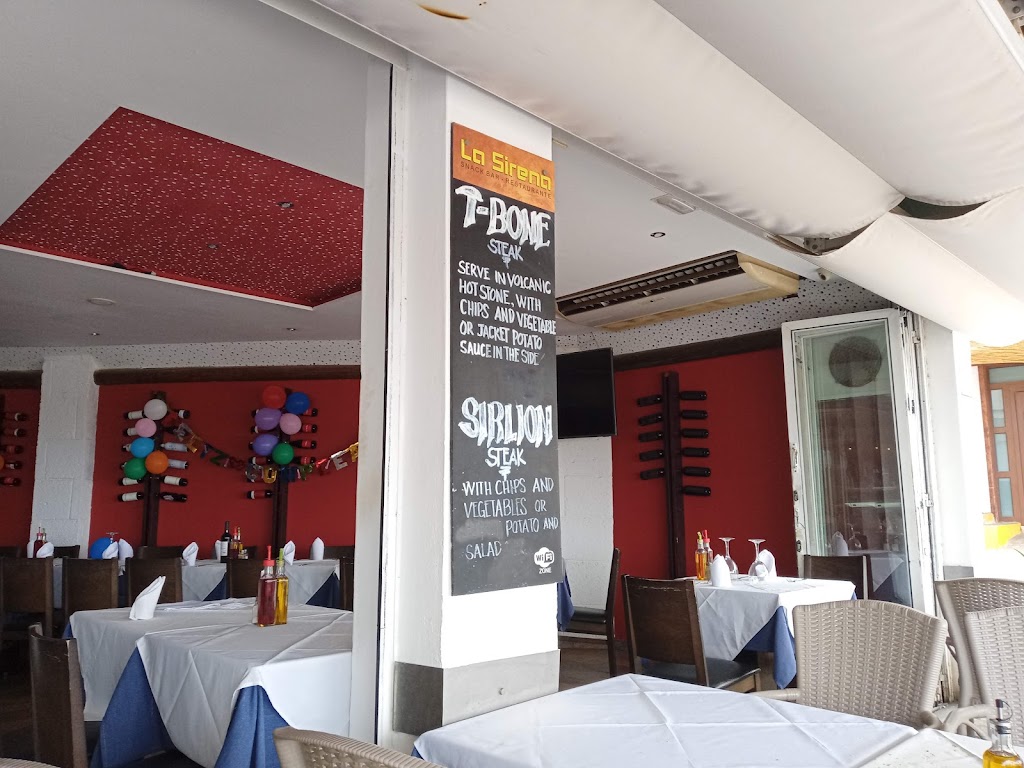 La Sirena - Snack Bar - Restaurante — Carta