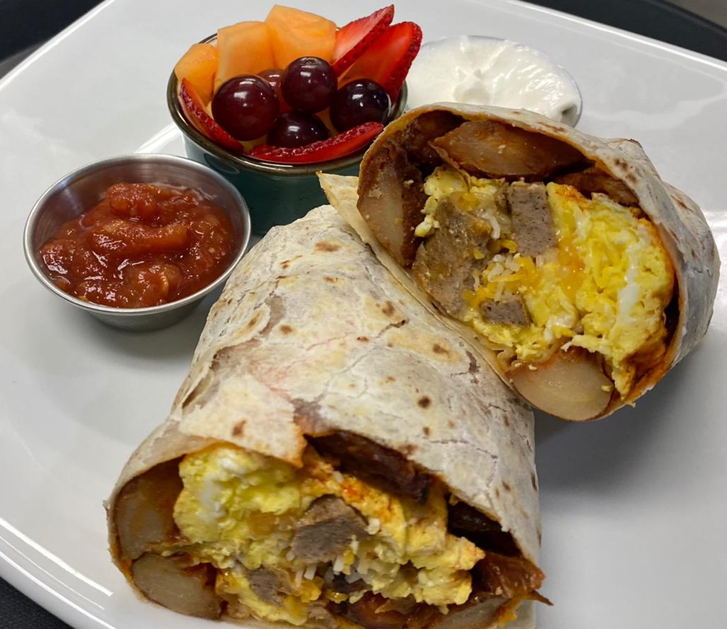 Breakfast burrito