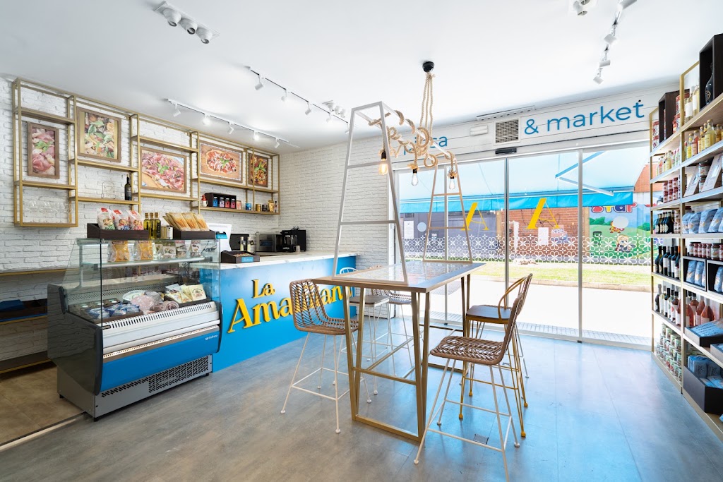 Restaurante La Amalfitana, Pinsa & Market — Ambiente