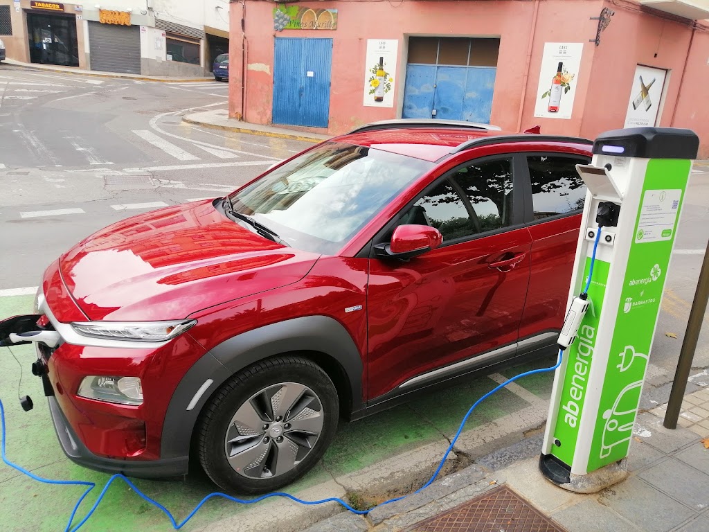 Estacion de carga de vehiculos electricos