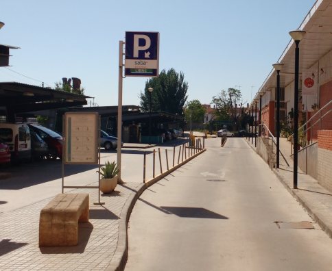 Parking Saba Estacion Tren Alcazar de San Juan — Signo