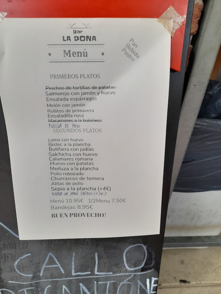La Dona — Carta