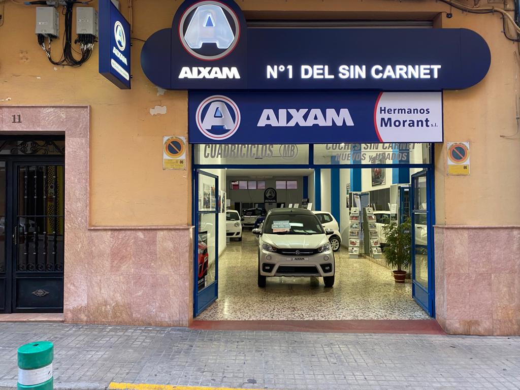 AIXAM COCHES SIN CARNET XATIVA (VALENCIA) HNOS MORANT, S.L. CONCESIONARIO OFICIAL — Exterior