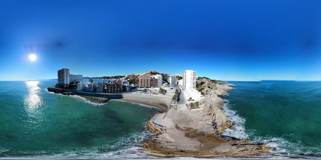 Cala El Faro de Cullera — Street View y 360deg