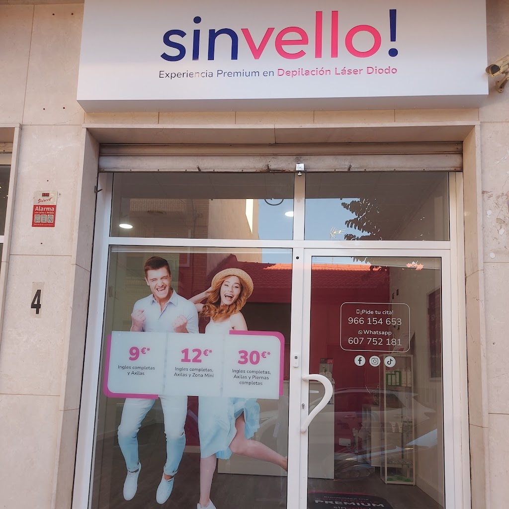 SinVello! San Vicente del Raspeig | Depilacion Laser Diodo