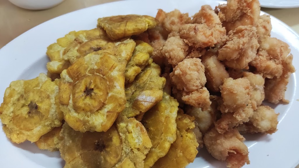 Hierbabuena — Gamba frita