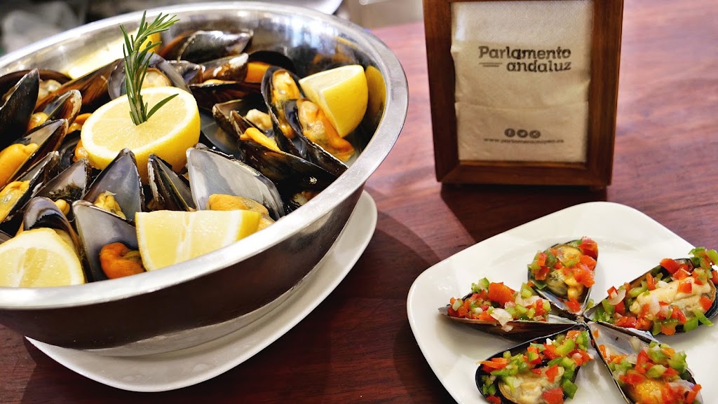 Parlamento Andaluz — Comida y bebida