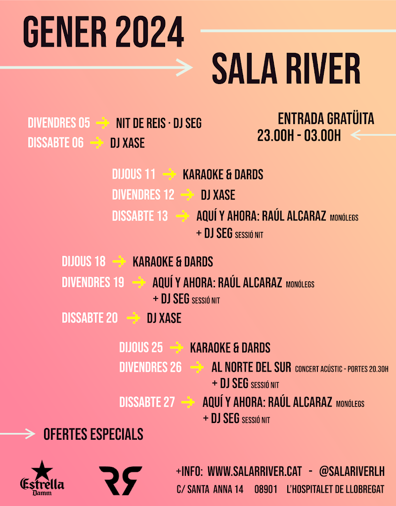 Sala River — Carta