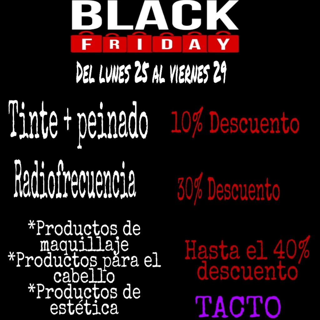 Centro de Peluqueria y Estetica TACTO — Carta