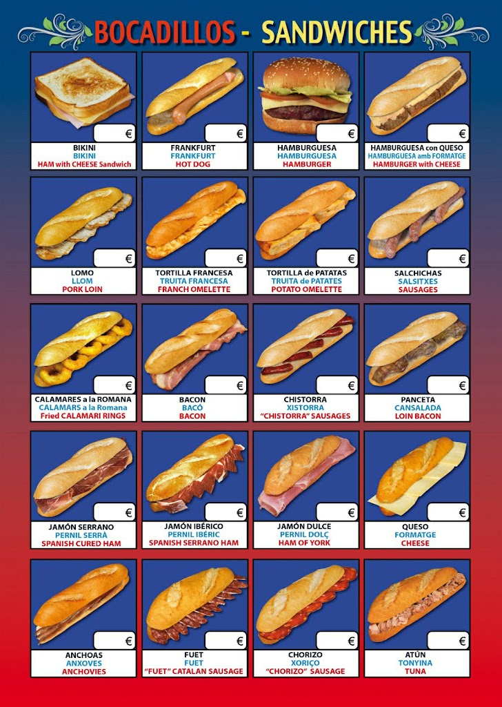 BAR DE TAPAS 81 — Carta