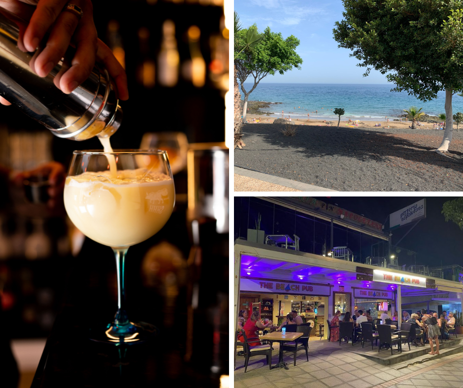 The Beach Pub Lanzarote — Comida y bebida