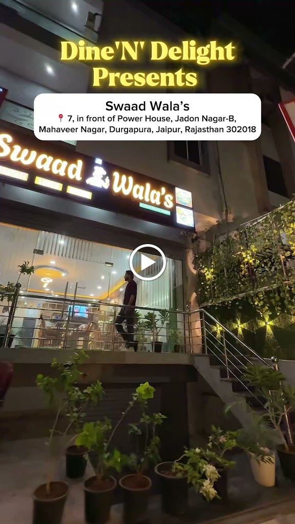 Swaad Wala S Fine Dine Restaurant Best Veg Family Restaurant Near By Durgapura Railway Station Jaipur