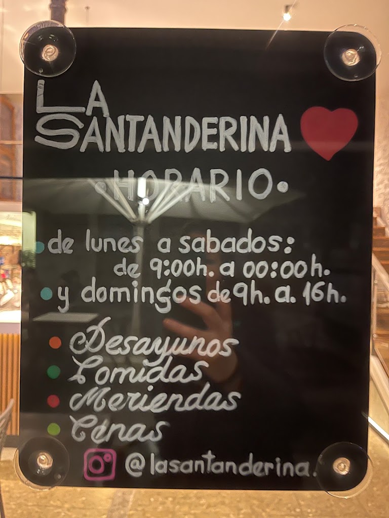 La Santanderina Santander — Carta