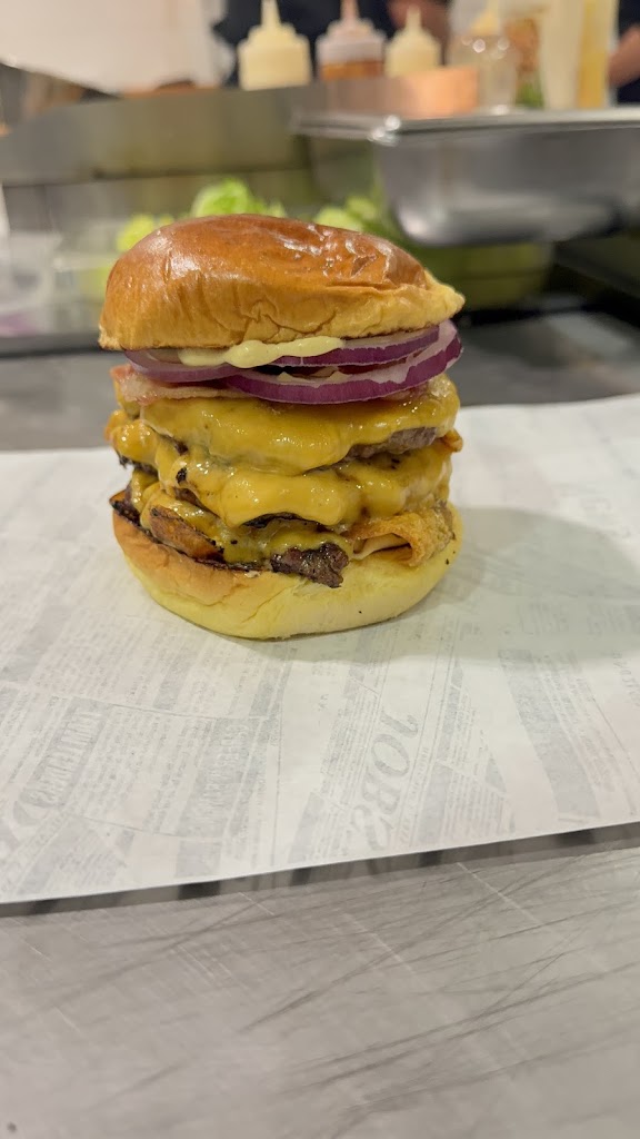 Take a Grill — Hamburguesa con queso