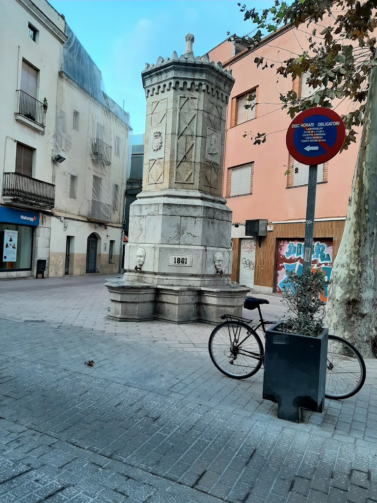 Placa Miro de Montgros Vilanova i la Geltru