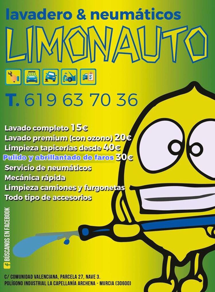 Lavadero & Neumaticos Limonauto — Del propietario