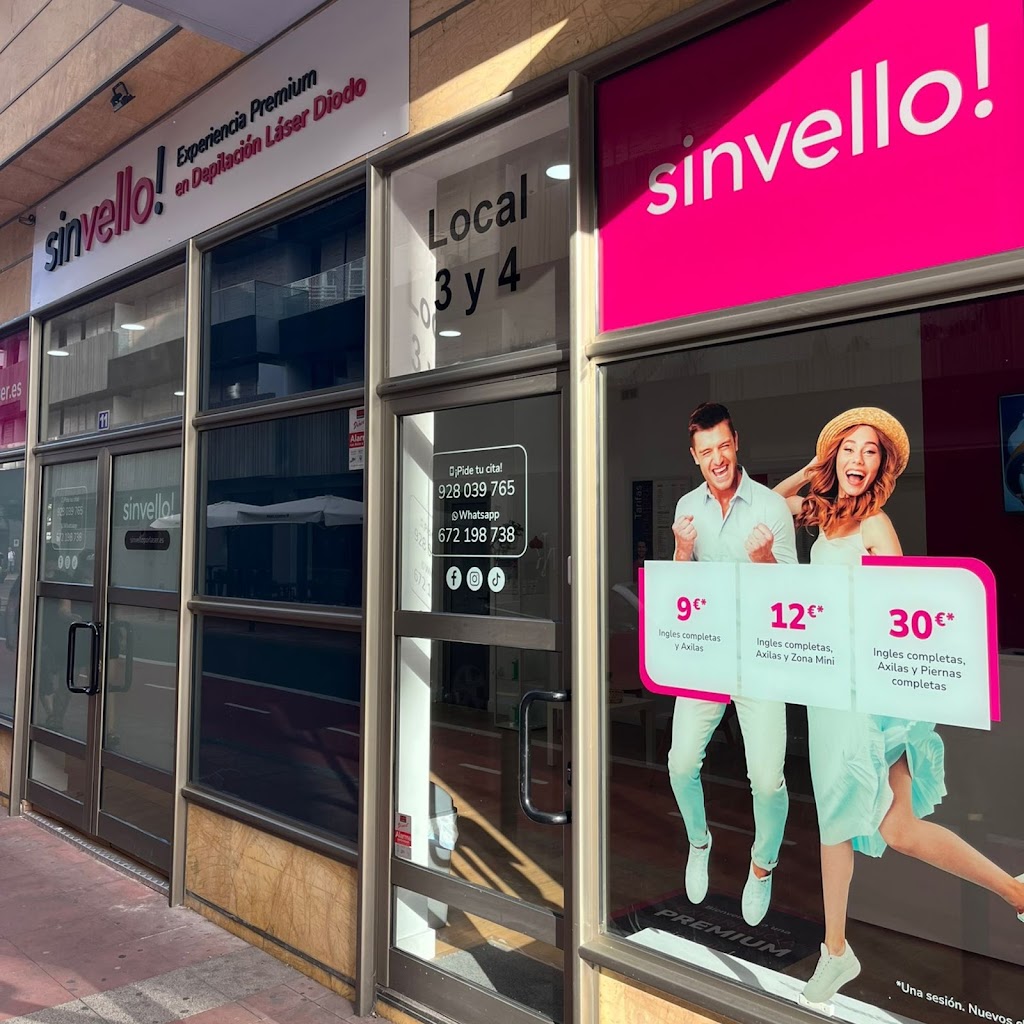 SinVello! Las Palmas de Gran Canaria | Depilacion Laser Diodo