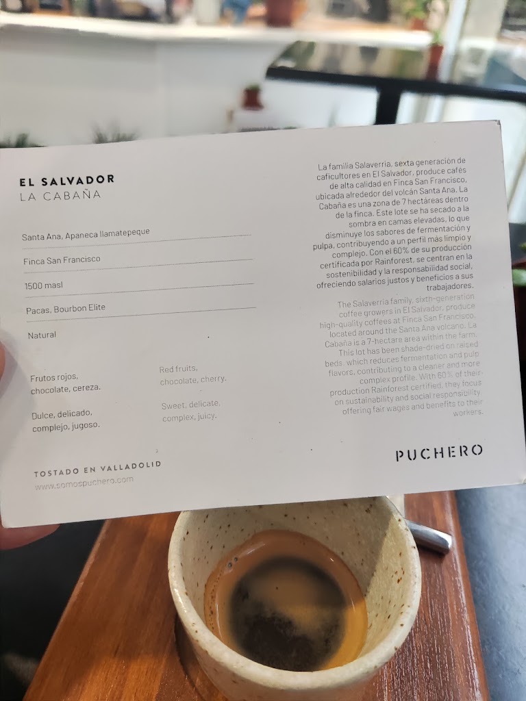 Shanti Coffee — Carta