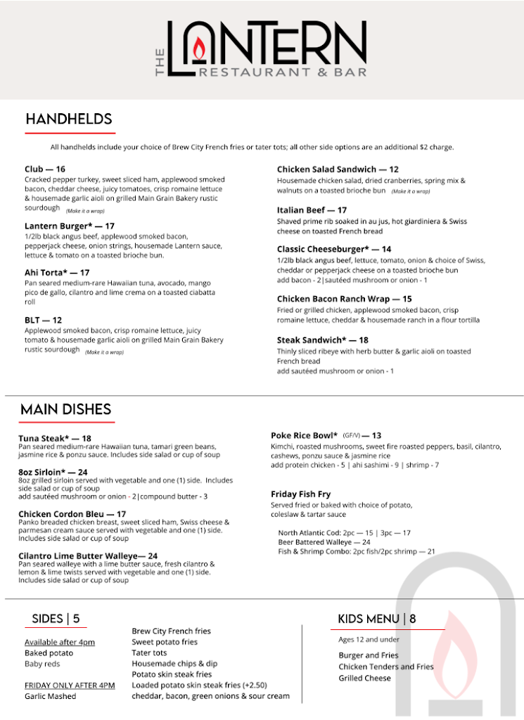  The Lantern Restaurant & Bar