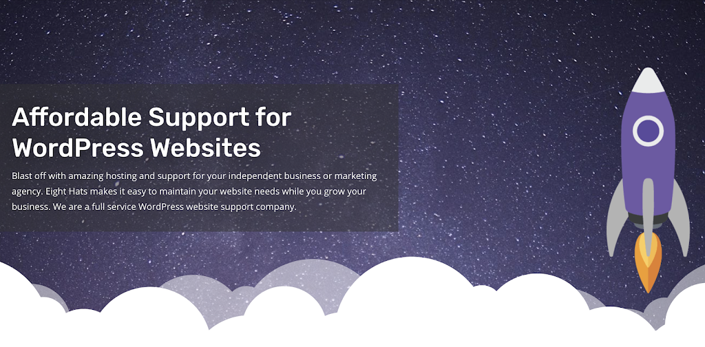 Eight Hats Web Hosting Management Solutions