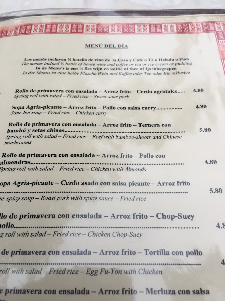 Cuenco de oro — Carta