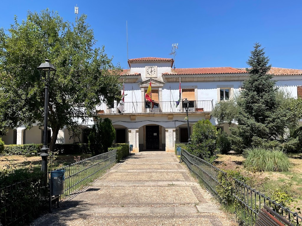 Soportales castellanos Plaza Mayor Sesena Nuevo